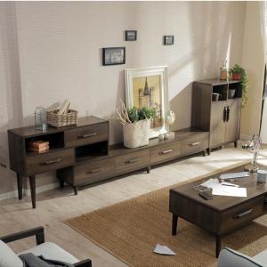 Wholesale Modern Home Wood Family Room Storage Cabinets Living Room TV Stand from china suppliers