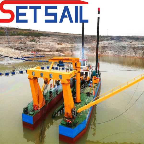 12mm Bottom Plate Thickness Shijiazhuang River Sand Pump Cutter Suction Dredging