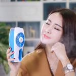 Beauty skin and cool air 3 in 1 mist fan rechargeable mist fan