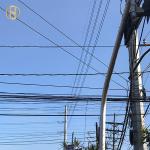 33KV 11M Steel Utility Pole 990daN High Voltage Utility Power Pole
