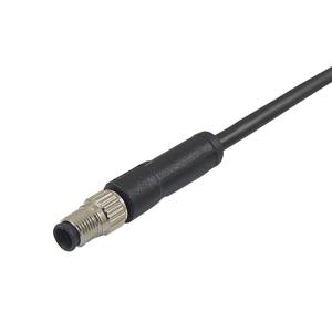 Wholesale IP67 Automotive Connector 3 Pin Male Shielded Molding Connector M5 Sensor Cable from china suppliers