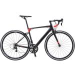 Black Red 10.3kg SAVA R8 Carbon Road Bike Aluminum Alloy Material With 700C