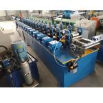 0.7mm-1.2mm Thickness Metal Shutter Door Roll Forming Machine With 0-30 Meters