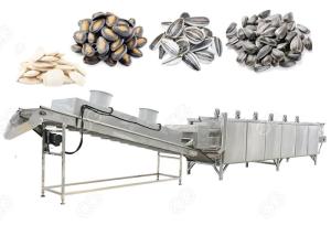 Wholesale Automatic Nuts Roasting Machine For Sunflower Pumpkin And Watermelon Seeds , 300-1000 Kg / H from china suppliers