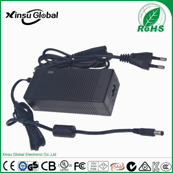 Best selling portable 12.6V 5A lithium ion battery charger with UL cUL CE GS SAA
