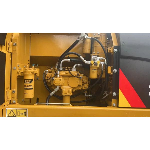 Advanced technology of second-hand CAT 320D excavator for efficient construction