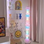 Candy String Glass Floor Lamp For Bedside Bedroom Living Room Sofa Side