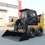 Mini Skid Steer Loader Earth Moving Machinery Infront Mini Skid Steer Loader