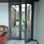 Australian Standards Waterproof Aluminum Casement Doors for End Window System
