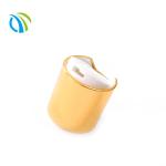 20 410 0.3ML/T Flip Disc Top Caps 24MM Gold Neck Smooth Closure 1oz Bottle