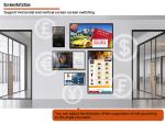 21.5" full hd lcd advertising playey restaurant signage Display Wall Mounted