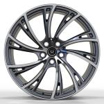 21x10 1 Piece Forged 5x120 Aluminum Alloy Gun Metal Machined Face Wheel For