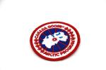 Canada Goose Blue Circle Heart With Line Red Maple Leaf Words Badge Armband For
