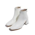 BS160 2021 Autumn And Winter Martin Boots Women'S Fashion All-Match Square Toe